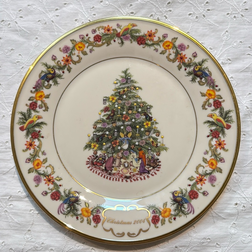 Lenox 2004 Christmas Trees Around World Brazil Made in USA Retired Limited Ed.
